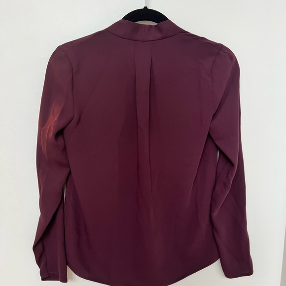 Babaton Burgundy Blouse - Picture 3 of 4